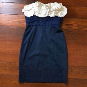 Navy Mini Cocktail Dress